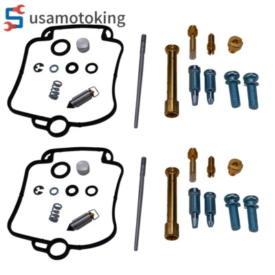 Kit de reconstrucción de reparación de carburador de 2 piezas para Bandit 400 GSF400 GK75A Carb Foto 1 de 4