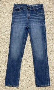 Place Girls Jeans size 16 Straight Leg adjustable waist Denim Stretch (28x29) - Picture 1 of 24