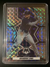 2022 Panini Mosaic Brandon Lowe Silver Prizm Parallel Card