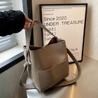 PU Leather Bucket Bags Soft Purses Fashion Handbags