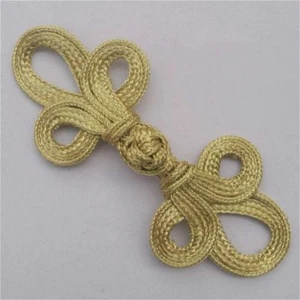 5 Pairs Large Chinese Frog Fasteners Closure Button Knots Sewing Accessory Decor - Picture 1 of 9