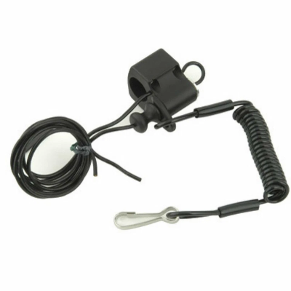 Tusk Power Pull Tether Kill Switch Black For YAMAHA WARRIOR 350 1987-2004 - Image 1 of 1