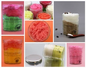 Handmade Sugar for Body Scrub 300g for all Skin Types - Picture 1 of 60