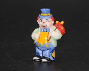 Bug House Clown Blu Giallo Hobo Bindle Vintage 1-3/4”Alto 1” Largo D-10 - Foto 1 di 4