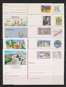 Bund 10 Sonderpostkarten postfrisch einwandfrei (Los 1) - Picture 1 of 1
