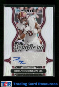 2024 Panini Prizm #SS-BRJ Brian Robinson Jr. Significant Signatures Auto - Picture 1 of 2