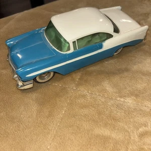 Vintage 1950s Chevy Bel Air Promo Car in two tone Blue/white - bank - Picture 1 of 9