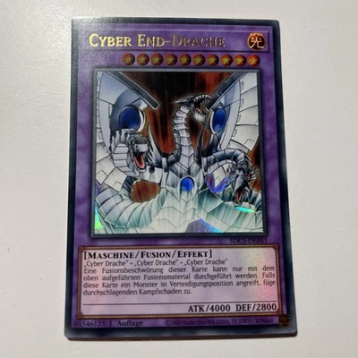 Cyber End-Drache SDCS-DE041 Ultra Rare Deutsch NM YUGIOH - Bild 1 von 3