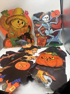 Lote De 4 Troquelados De Colección Halloween Lote Raro Articulado Envío Rápido Bruja - Imagen 1 de 24
