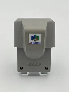Offizielles Nintendo 64 N64 Rumble Pak Modell NUS-013 Grau Vintage Original - Bild 1 von 2