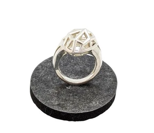 Anillo de plata esterlina Links of London Flutter & Wow corazón Reino Unido M PVP175 - Imagen 1 de 2