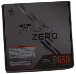 Msi B650m Project Zero Gaming Mainboard (amd Ryzen 9000/8000/7000 Series - Bild 1 von 5