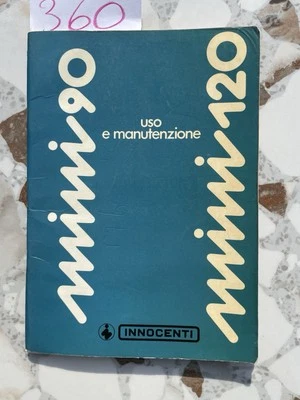 Libretto Uso e Manutenzione INNOCENTI MINI 90 e MINI 120 - 12/1978 - Originale - Immagine 1 di 4