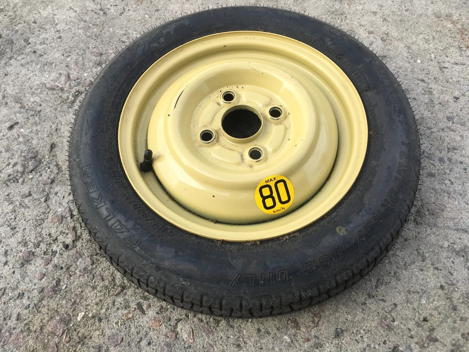 Daihatsu Cuore L251 (03-07) : Notrad 3x12 Ersatzrad 105/90-12 80M Reserverad - Bild 1 von 4