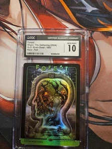Brain Dead Mtg Forest Land Foil Cgc 10 - Picture 1 of 1