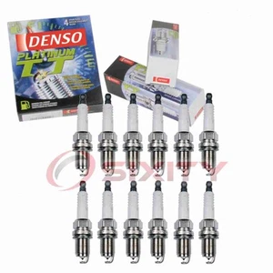 12 pc Denso Platinum TT Spark Plugs for 1994-1995 Mercedes-Benz S600 6.0L ug - Picture 1 of 5