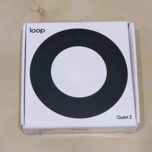 Loop Quiet 2 Plus Noise Reduction Earplugs - Black - Brand New - Picture 1 of 3