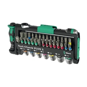 Wera 05049056001 Juego de 39 piezas Zyklop Mini Bit Trinquete - Herramienta-Check PLUS 2 - Imagen 1 de 9