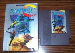 SUPER C Contra (Nintendo NES) Game & Box, No Manual - Picture 1 of 3