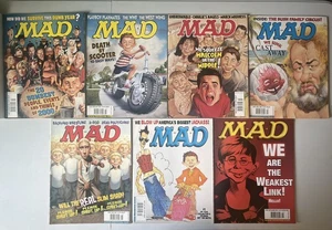 Mad Magazine 2001 Set of 7 | Survivor | Eminem | Jackass Johnny Knoxville - Picture 1 of 16