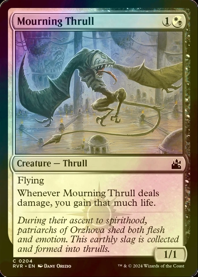 MTG Mourning Thrull Foil RVR - Image 1 of 1