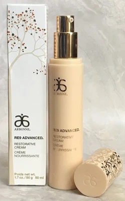 Nueva crema restauradora avanzada Arbonne RE9 1,7 oz ~ envío rápido Foto 1 de 4