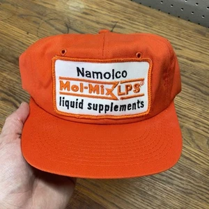 Gorra retro vintage K-Brand XS parche de granja Snapback camionero EE. UU. Mol-Mix Namolco años 80 - Imagen 1 de 10