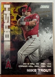 Mike Trout 2020 Stadium Club Bash and Burn #BAB-2 M35 - Picture 1 of 1