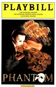 NEW CLOSING NIGHT Collectible Phantom of the Opera Las Vegas Playbill Program ++ - Picture 1 of 5