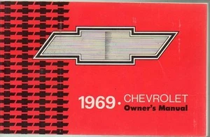 Chevrolet Owner's Manual 1969 Chevy GM - Picture 1 of 1