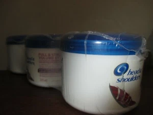 3er Set Kopf & Schultern Full Strong Kopfhaut & Haarkur Maske 225 ml - Bild 1 von 1