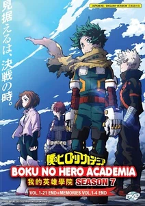 My Hero Academia Season 7 - Complete Series Anime DVD with English Dub - Picture 1 of 4
