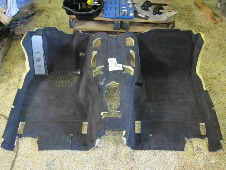 BMW F10 M5 550I 535I 528I 2013-2016 alfombra de piso delantero climatización 4 zonas OEM 14491 Foto 1 de 4