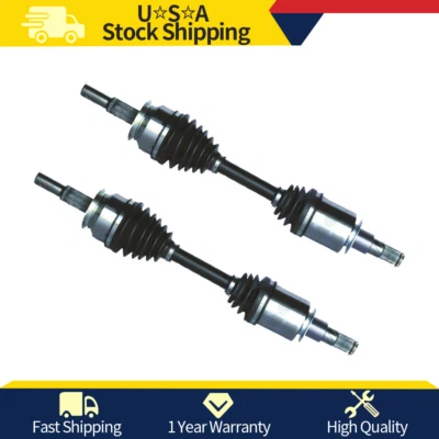 2 Front TrakMotive CV Axle Joint Shaft For Nissan Pathfinder 2008 2007 2006 2005 - Image 1 of 3