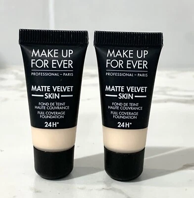 2X Base de maquillaje para siempre piel terciopelo mate Y205 alabastro, mini (#G4 Foto 1 de 2