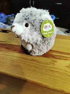 Peluche de erizo perezoso redondo suave nuevo con etiquetas - Imagen 1 de 4