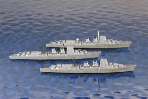 3x Mendez Nunez Hersteller Mini Ships E 2  ,1:1250 Schiffsmodell,Modellschiff - Picture 1 of 2