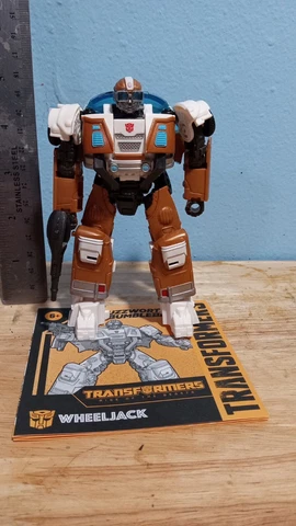 transformers ROTB WHEELJACK deluxe loose rise beasts mainline Cover