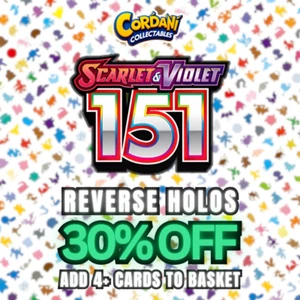 Scarlet & Violet 151 - Reverse Holo Pokemon Cards - Choose your own! - Picture 1 of 148