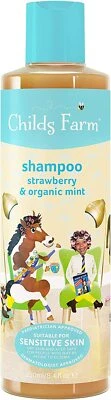 Childs Farm Kinder Shampoo Erdbeere & Bio Minze alle Haartypen 250ml SCHNELLE P&P