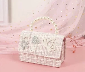 Mini Purses Pearl Small Coin Pouch Party Purse Mini Crossbody Handbags - Picture 1 of 5