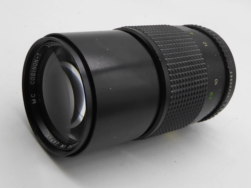 Cosina Cosinon-T MC 200mm f/4 Prime Camera Lens Fits m42 screw mount universal - Image 1 of 4