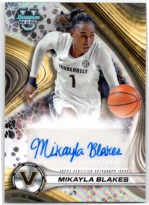 2024-25 Bowman U Best University MIKAYLA BLAKES AUTO Autograph Refractor RC X92 - Picture 1 of 2