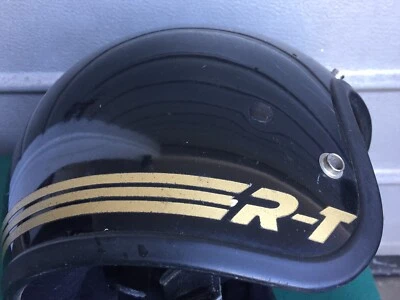 Capacete de motocicleta vintage Bell RT 7 1/8 - Imagem 1 de 4