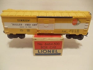 Lionel Trains Postwar 6464-500 Timken Type II Boxcar in Mint Boxed Condition - Bild 1 von 8