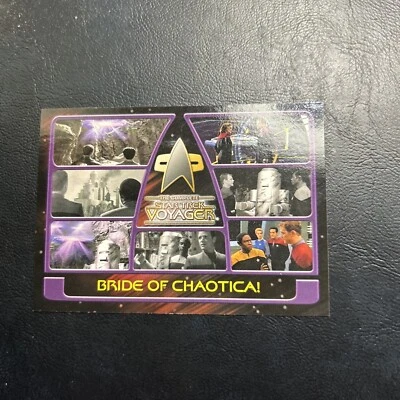 J101c The Complete Star Trek Voyager 2002 #112 Bride Of Chaotica Tuvok - Image 1 of 2
