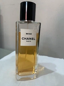 CHANEL LES EXCLUSIFS BEIGE EDT 75ml 80% Full As Shown No Box - 100% AUTHENTIC+ - Picture 1 of 6