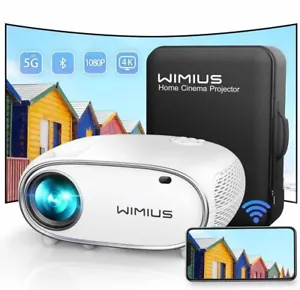 Projector 4K, WiMiUS 15000Lumen WiFi 6 Bluetooth Full HD 1080P Portable... - Picture 1 of 7