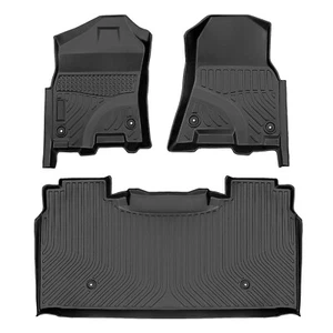 Floor Mats Compatible with Dodge Ram 1500 New Body Crew Cab 2019-2023 - Picture 1 of 7