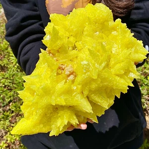 5,73 Pfund schöne Mineralien GROSSER EINHEIMISCHER SCHWEFEL OnMATRIX Sizilien - Bild 1 von 14
